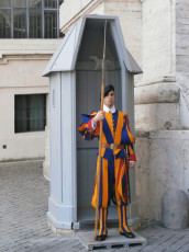 Rom Vatikan Schweizer Garde